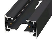 Шинопровод осветительный однофазный тип К Volpe UBX-Q122 GS2 BLACK 3м  картинка 